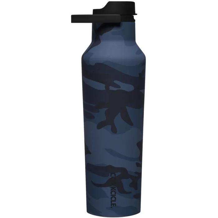 Corkcicle Sport Canteen 20 oz-HUNTING/OUTDOORS-NAVY CAMO-Kevin's Fine Outdoor Gear & Apparel