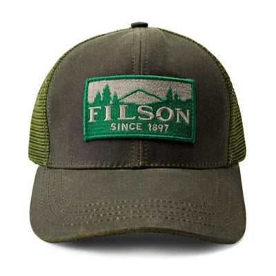 Filson Logger Mesh Cap-HUNTING/OUTDOORS-OTTER GREEN-Kevin's Fine Outdoor Gear & Apparel
