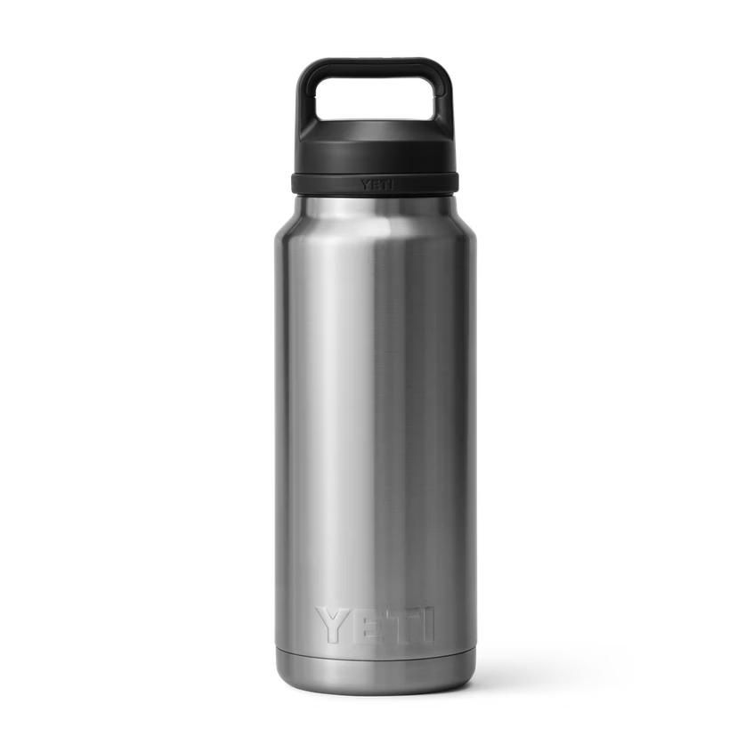 Yeti Rambler 36 oz Bottle with Bottle Chug Cap-Hunting/Outdoors-STAINLESS-Kevin's Fine Outdoor Gear & Apparel