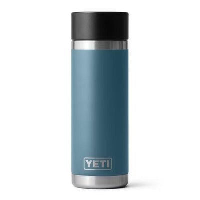 Yeti Rambler 18 oz Bottle with Hotshot Cap-Hunting/Outdoors-Nordic Blue-Kevin's Fine Outdoor Gear & Apparel