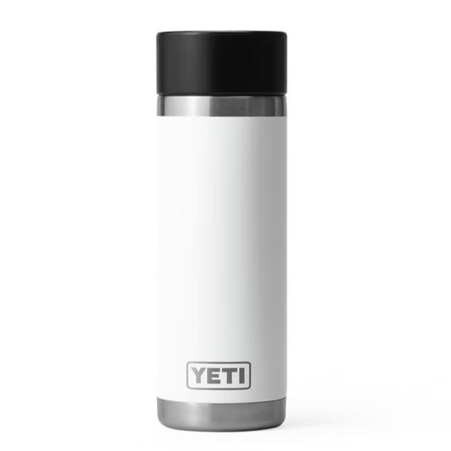 Yeti Rambler 18 oz Bottle with Hotshot Cap-Hunting/Outdoors-White-Kevin's Fine Outdoor Gear & Apparel