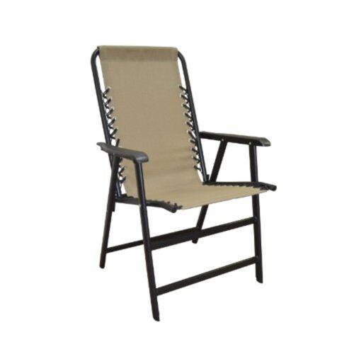 Sports Suspension Folding Chair-Outdoor Seating-Beige-Kevin's Fine Outdoor Gear & Apparel