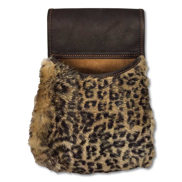 Kevin's Fur Leather Pouch