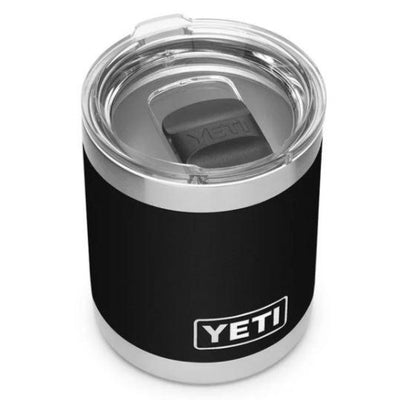 Yeti Rambler 10 oz Lowball w/ Mag Slider Lid-HOME/GIFTWARE-BLACK-Kevin's Fine Outdoor Gear & Apparel