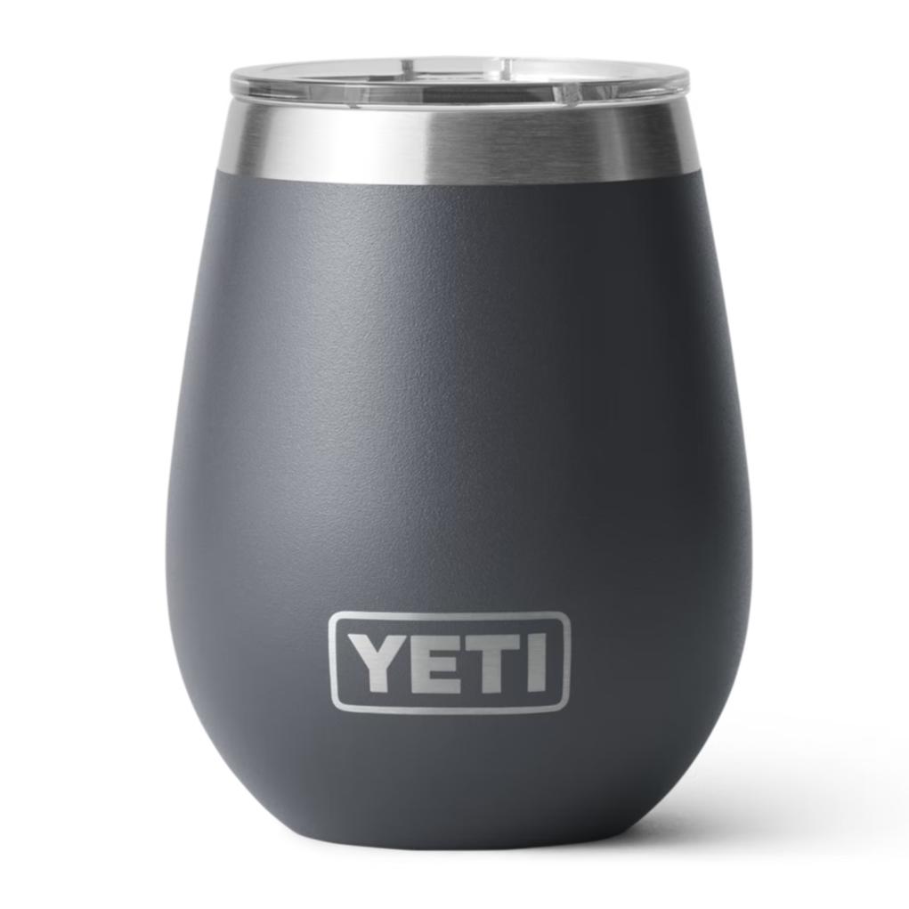 Yeti Rambler 10oz Wine Tumbler w/ Mag Slider Lid-Hunting/Outdoors-CHARCOAL-Kevin's Fine Outdoor Gear & Apparel