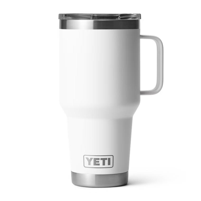 Yeti Rambler 30 oz Travel Mug w/ Stronghold Lid-Hunting/Outdoors-WHITE-Kevin's Fine Outdoor Gear & Apparel