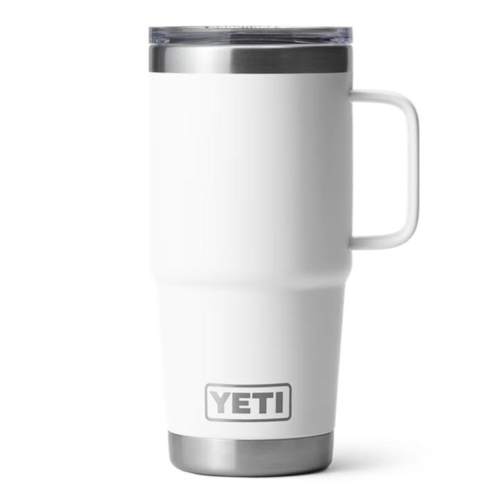 Yeti Rambler Travel 20 oz Mug w/ Stronghold Lid-Hunting/Outdoors-WHITE-Kevin's Fine Outdoor Gear & Apparel