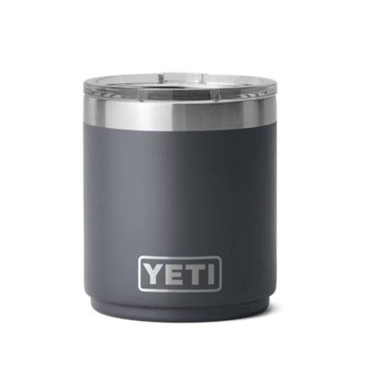 Yeti Rambler 10 oz Lowball 2.0 with Magslider Lid-Hunting/Outdoors-Charcoal-Kevin's Fine Outdoor Gear & Apparel
