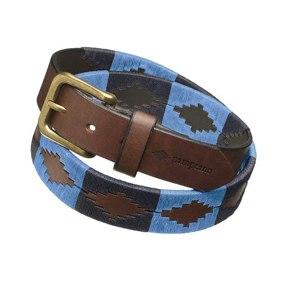 Pampeano Azules Polo Belt-Men's Accessories-Pampeano-BLUE/INK BLUE-85/30"-Kevin's Fine Outdoor Gear & Apparel