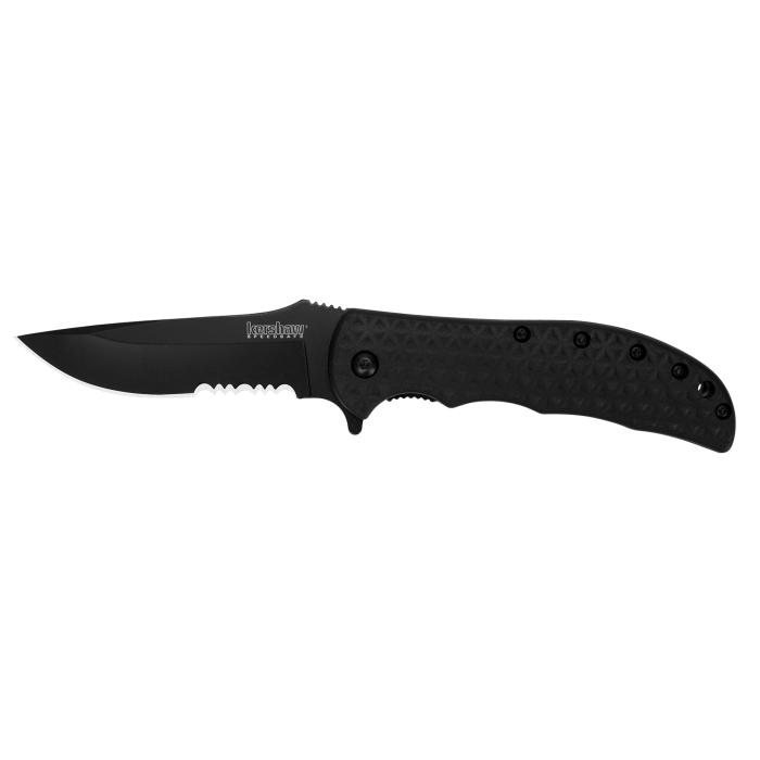 Kershaw Volt II Black Serrated-HUNTING/OUTDOORS-Kevin's Fine Outdoor Gear & Apparel
