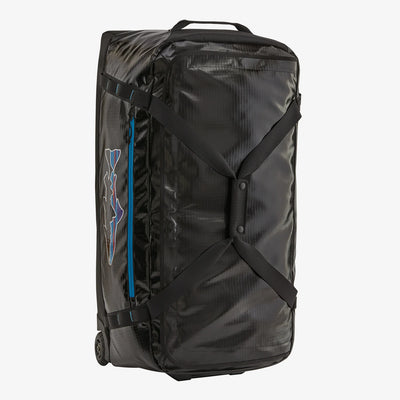 Patagonia Black Hole Wheeled Duffel Bag 100L-LUGGAGE-Black w/ Fitz Trout-Kevin's Fine Outdoor Gear & Apparel