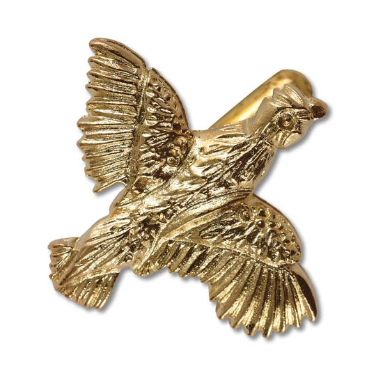 Kevin's Brass Plated Hunting Hat Pins-JEWELRY-QUAIL-Kevin's Fine Outdoor Gear & Apparel