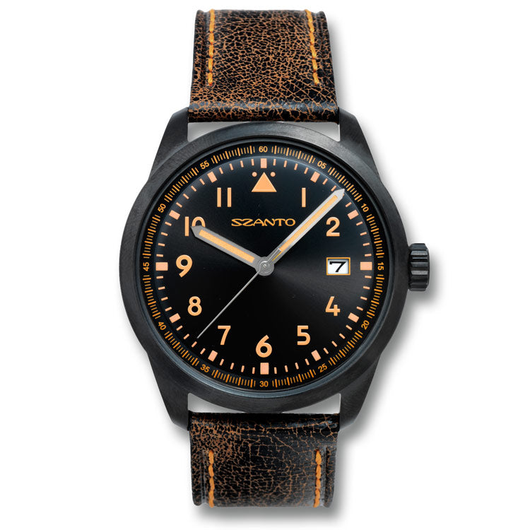 Szanto Mens Classic Vintage Inspired Watch