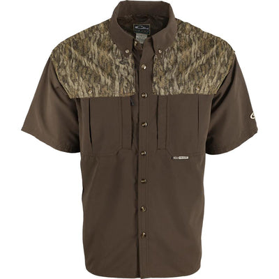 Drake EST Two-Tone Camo Wingshooter's Shirt-Men's Clothing-Bottomland-M-Kevin's Fine Outdoor Gear & Apparel