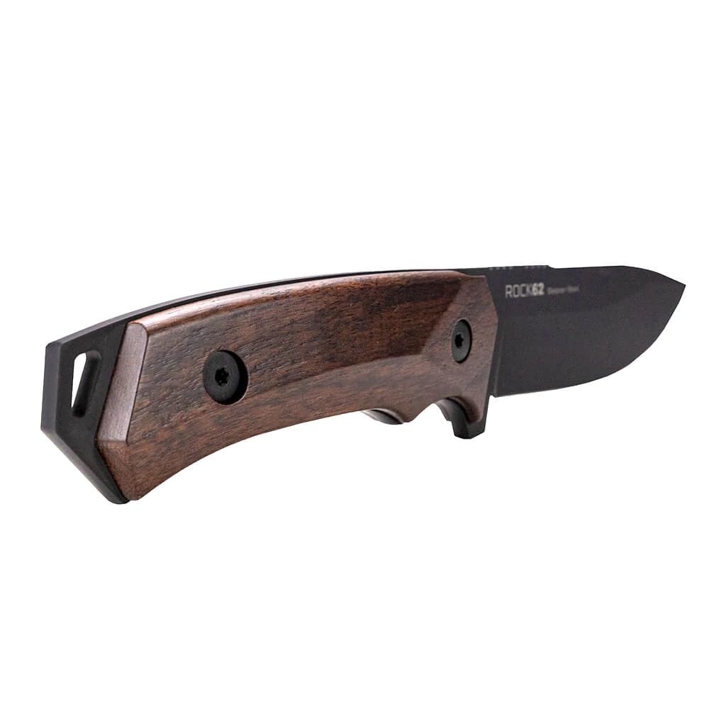 Woox Rock 62 Knife-HUNTING/OUTDOORS-WALNUT-Kevin's Fine Outdoor Gear & Apparel