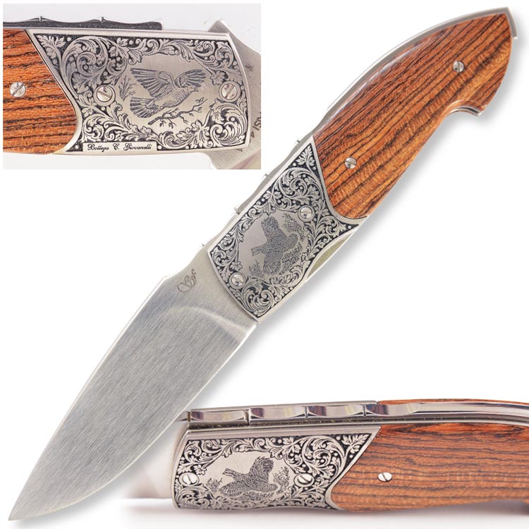 Kevin's Hand Engraved Viper Knife