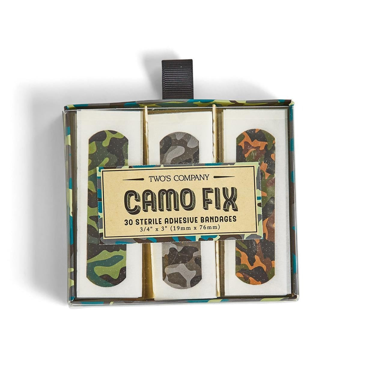 Camo Fix 30 Pc Bandages in Gift Box 3 Colorations/Patterns-HOME/GIFTWARE-Kevin's Fine Outdoor Gear & Apparel