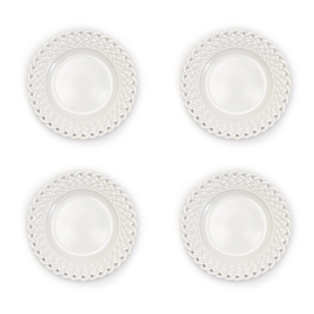 Latice Set of 4 Salad/Dessert Plates-Home/Giftware-Kevin's Fine Outdoor Gear & Apparel