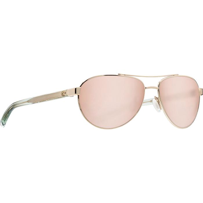 Costa "Fernandina" Polarized Sunglasses-SUNGLASSES-Gold (126)-Copper Silver Mirror 580P-Kevin's Fine Outdoor Gear & Apparel
