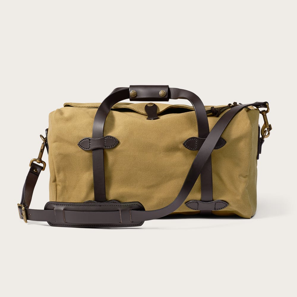 Filson Small Duffle Bag-LUGGAGE-FILSON-TAN-Kevin's Fine Outdoor Gear & Apparel