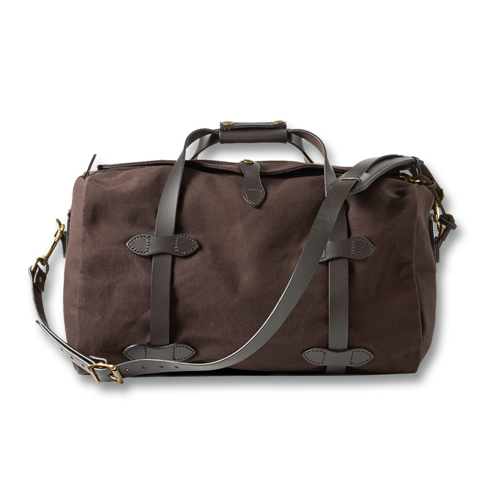 Filson Small Duffle Bag-LUGGAGE-FILSON-BROWN-Kevin's Fine Outdoor Gear & Apparel