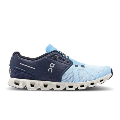 On Running Men's Cloud 5 Shoes-Footwear-MIDNIGHT | CHAMBRAY-8-Kevin's Fine Outdoor Gear & Apparel