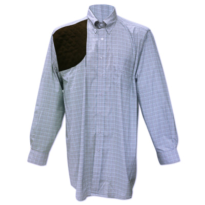 Kevin's BIG & TALL Performance Blue/Royal Tattersall Right Hand Shooting Shirt-MENS CLOTHING-Kevin's Fine Outdoor Gear & Apparel