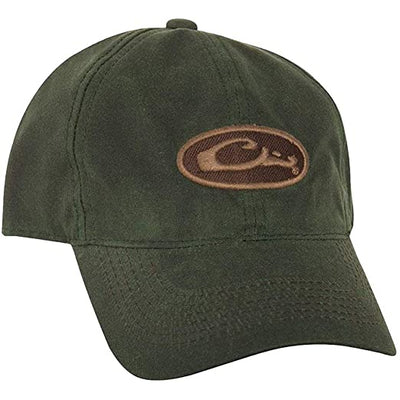 Drake Waxed Canvas Cap-Men's Accessories-Olive-Kevin's Fine Outdoor Gear & Apparel