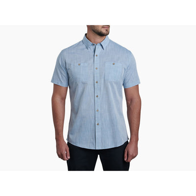 Kuhl Karib Stripe S/S Shirt-MENS CLOTHING-HORIZON BLUE-S-Kevin's Fine Outdoor Gear & Apparel