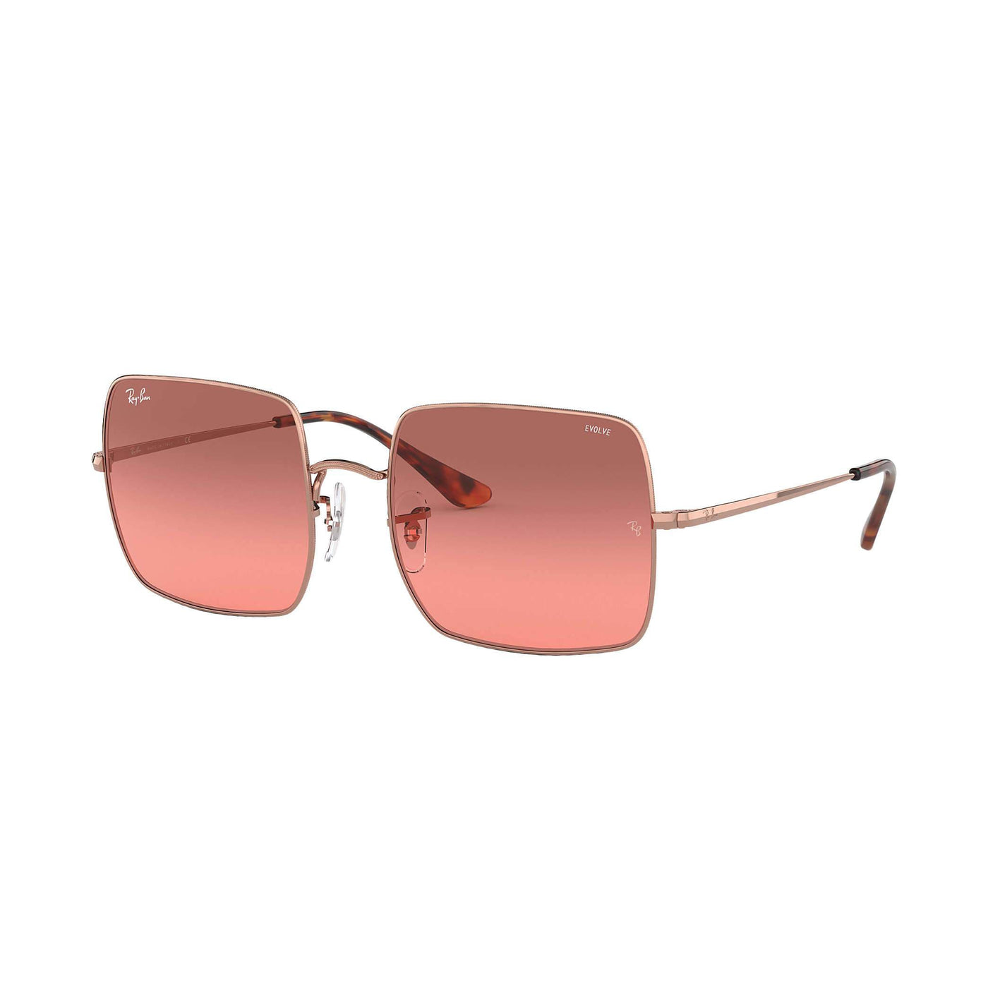 Ray Ban Rectangle 1971 Sunglasses-SUNGLASSES-Bronze-Copper-Red Photochromic Evolve-Kevin's Fine Outdoor Gear & Apparel