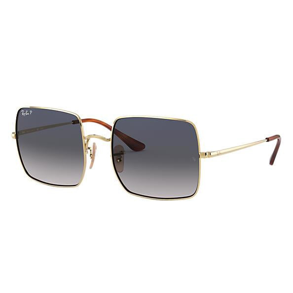 Ray Ban Rectangle 1971-SUNGLASSES-Gold-Brown Gradient-Kevin's Fine Outdoor Gear & Apparel
