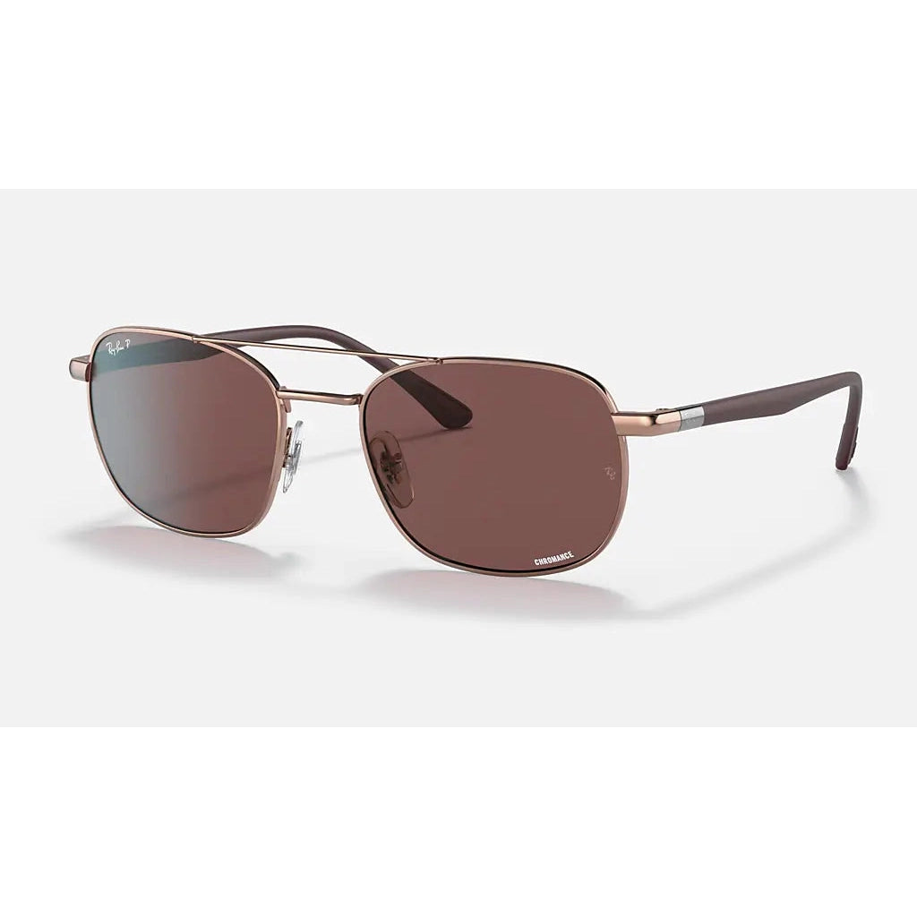 Ray Ban Chromance Sunglasses-SUNGLASSES-Copper-Polarized Dark Violet-Kevin's Fine Outdoor Gear & Apparel