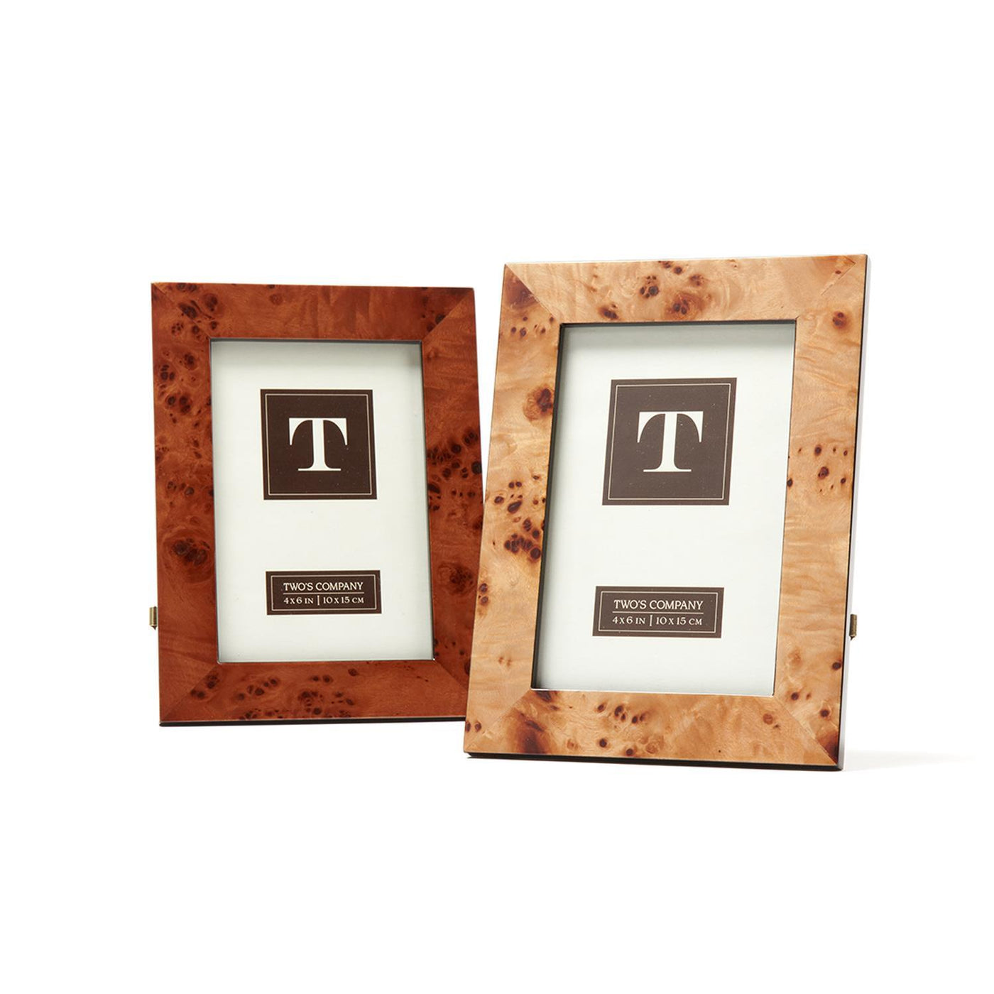 Burled Wood 4"x6" Photo Frame-HOME/GIFTWARE-Kevin's Fine Outdoor Gear & Apparel