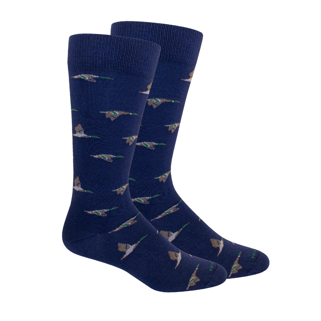 Men's Graphic Socks-FOOTWEAR-MALLARD/BLUE-Kevin's Fine Outdoor Gear & Apparel