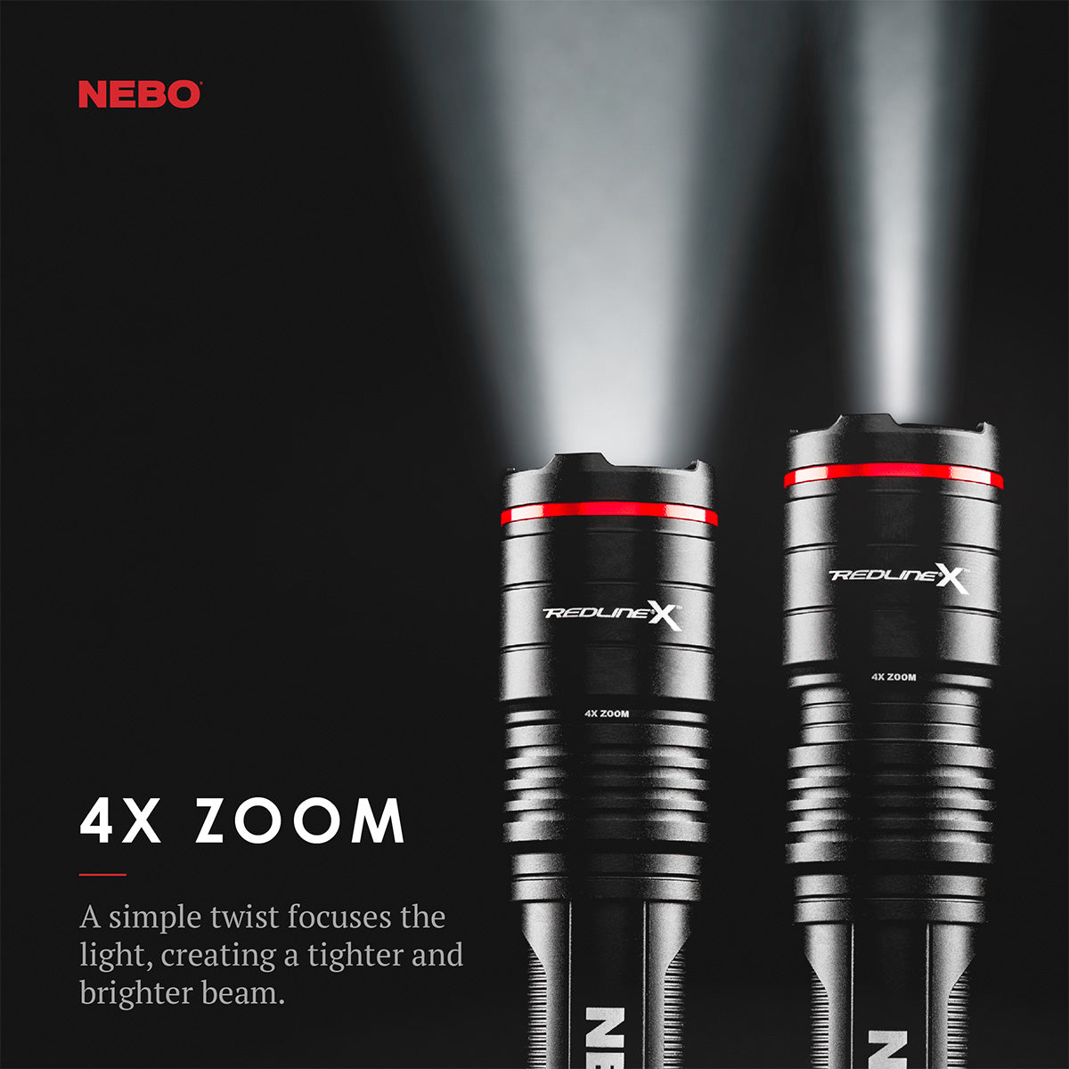 Rechargeable NEBO RedLine X Flashlight | Kevin's Catalog – Kevin's