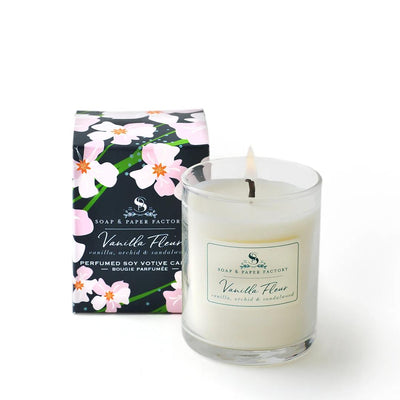 Vanilla Fleur Soy Candle-HOME/GIFTWARE-2.4 oz Votive-Kevin's Fine Outdoor Gear & Apparel
