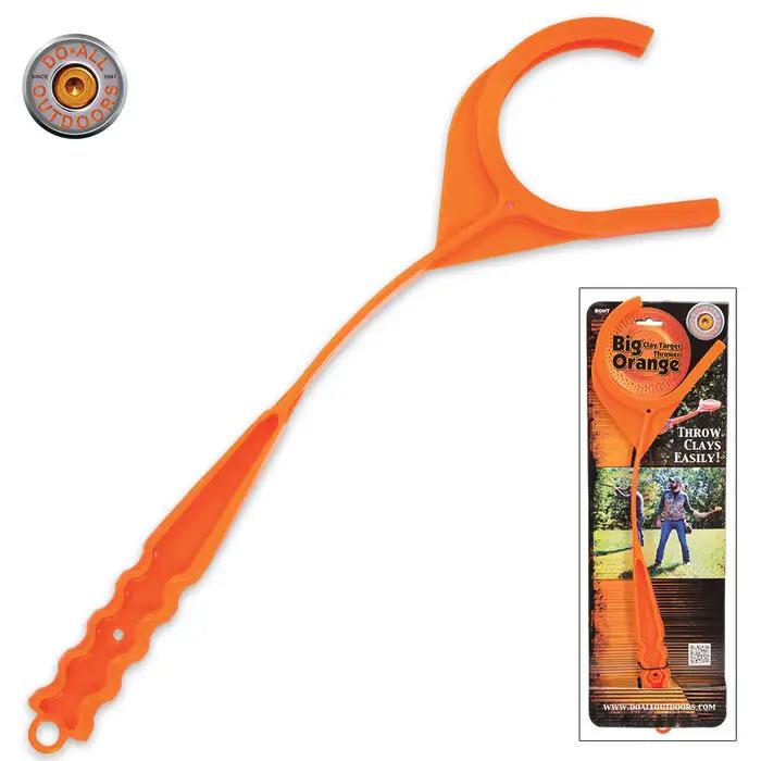 Do-All Big Orange Hand Thrower-HUNTING/OUTDOORS-Kevin's Fine Outdoor Gear & Apparel