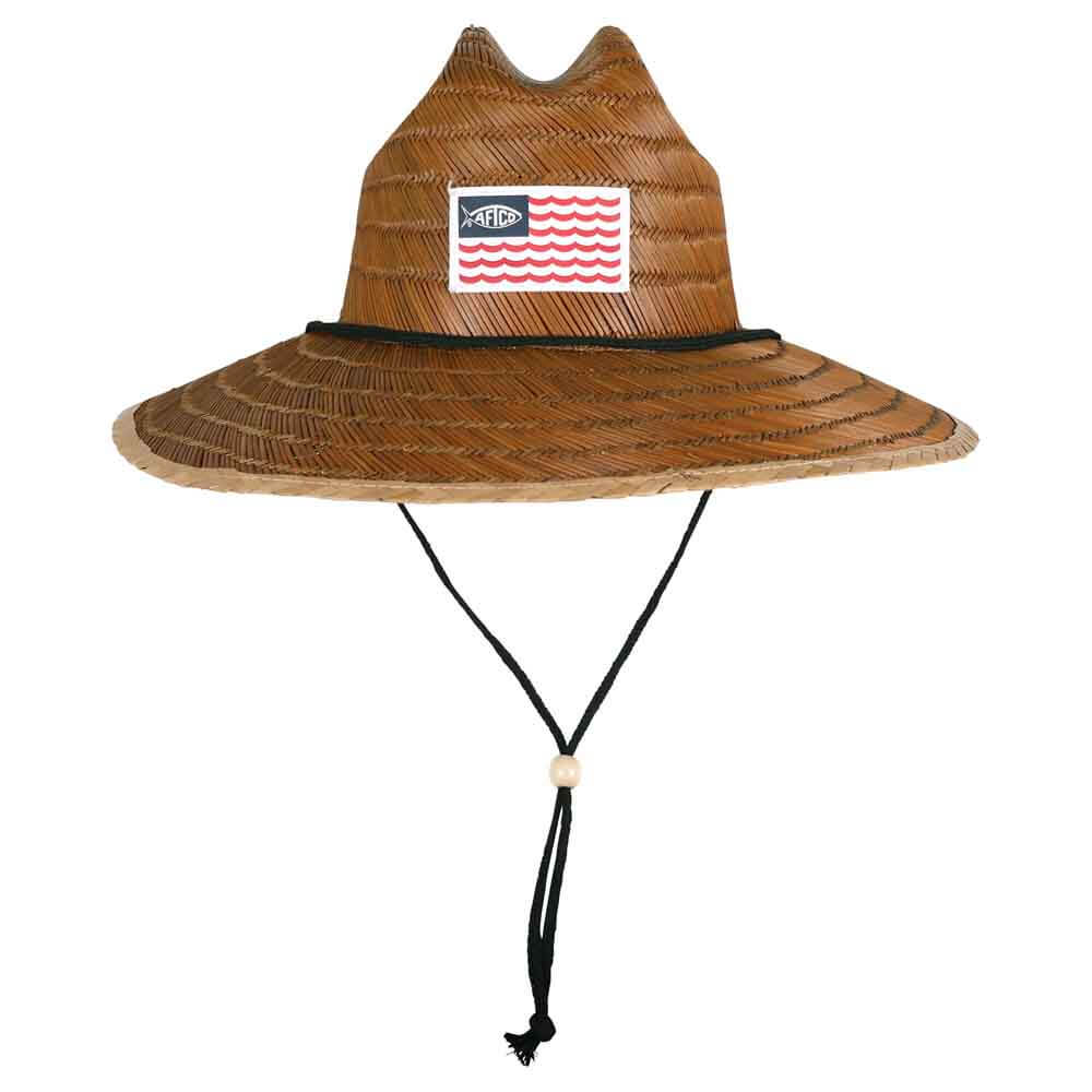 Aftco Palapa Straw Hat-Men's Accessories-Tea Stain-Kevin's Fine Outdoor Gear & Apparel
