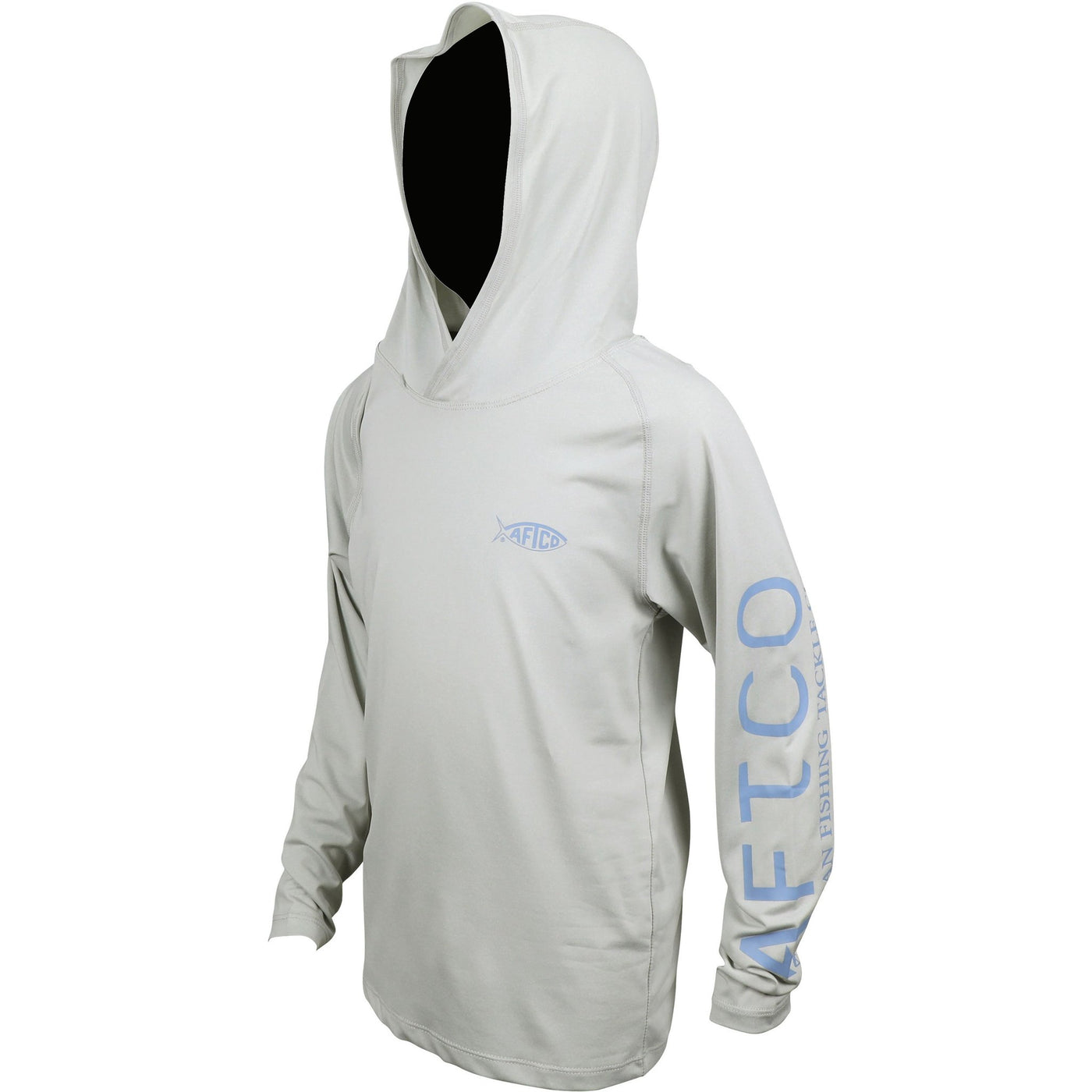 AFTCO Youth Samurai Performance Hoodie-CHILDRENS CLOTHING-Silver Heather-S-Kevin's Fine Outdoor Gear & Apparel