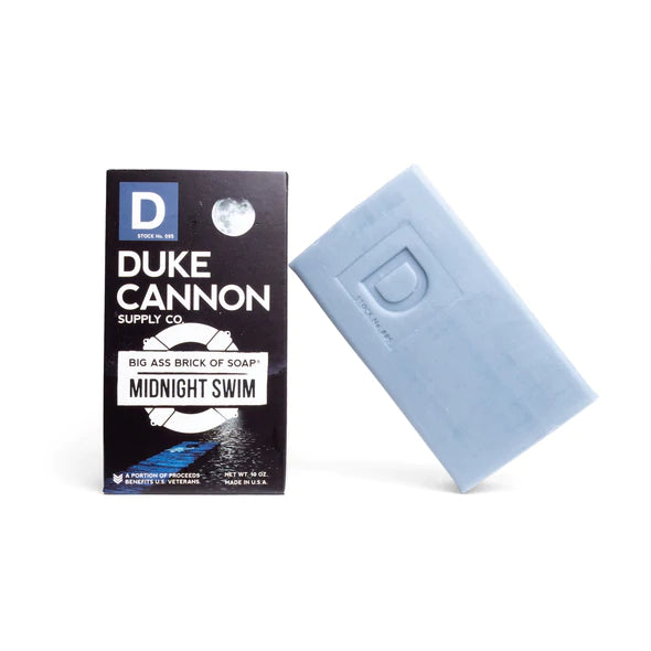 Duke Cannon Big Ass Brick of Soap-Lifestyle-Midnight Swim-Kevin's Fine Outdoor Gear & Apparel