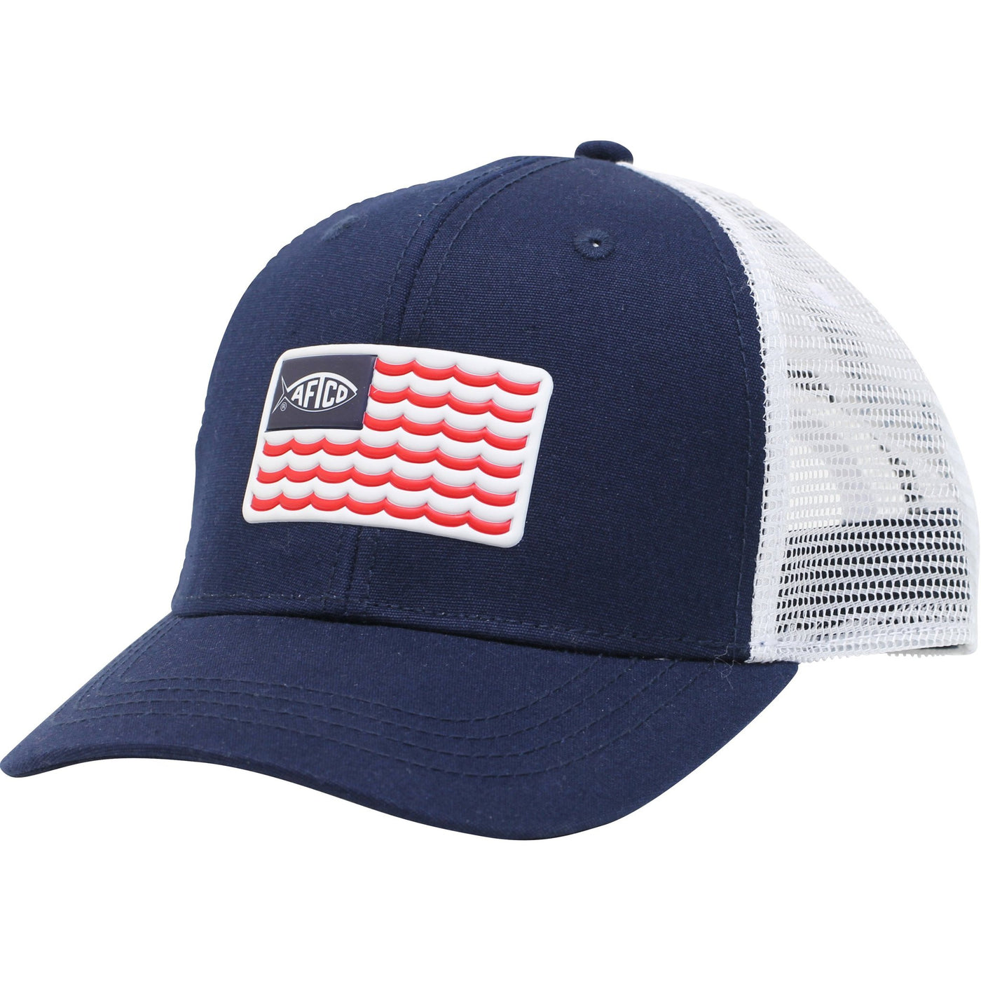 Aftco Canton Youth Trucker Cap-CHILDRENS CLOTHING-Navy-Kevin's Fine Outdoor Gear & Apparel