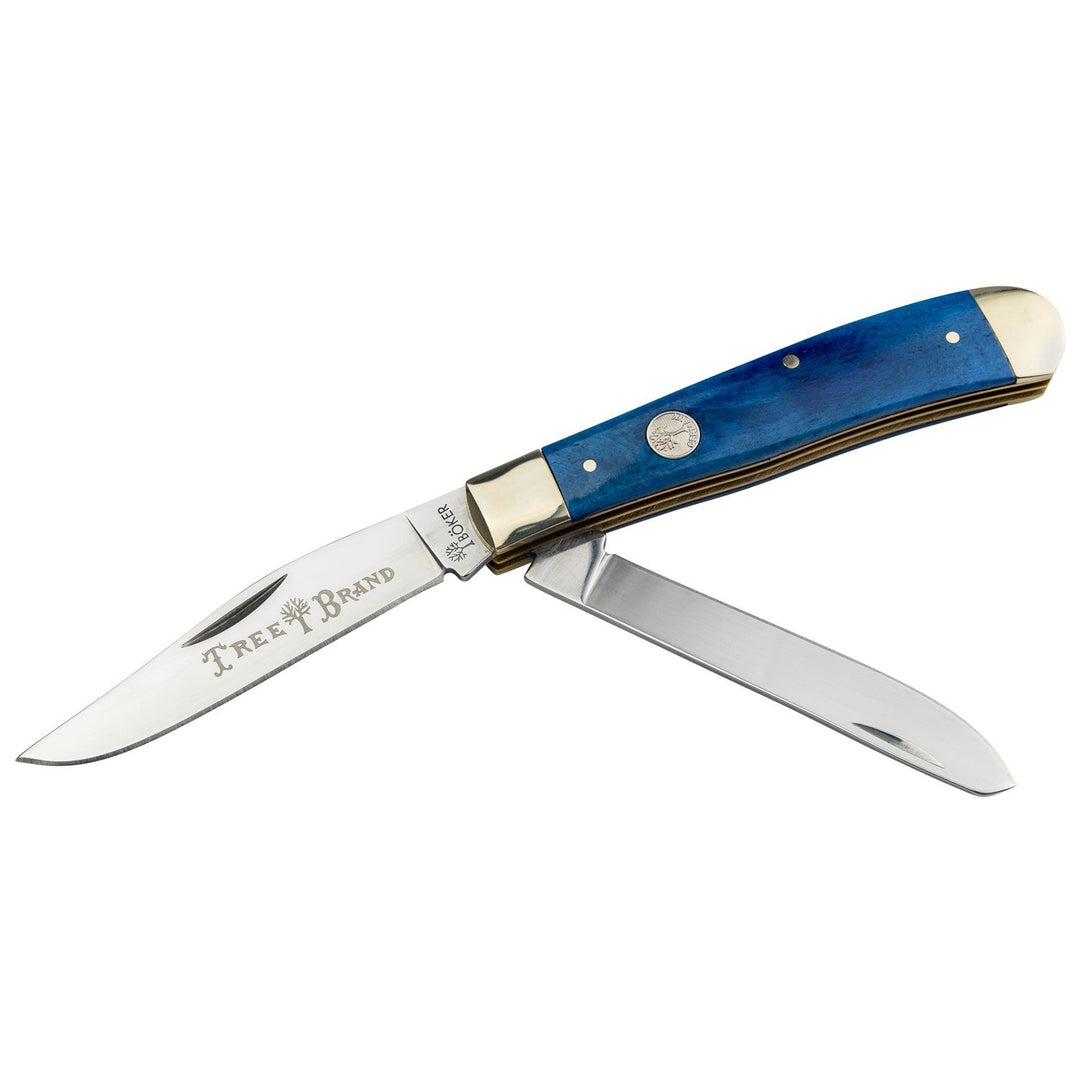 Boker Traditional Series 2.0 Trapper-Knives & Tools-Smooth Blue Bone-Kevin's Fine Outdoor Gear & Apparel