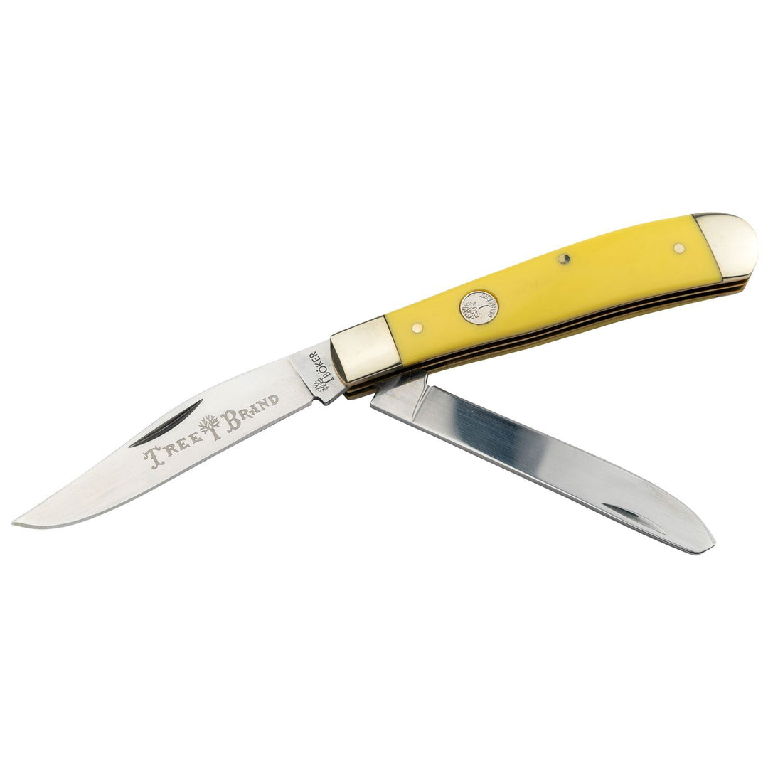 Boker Traditional Series 2.0 Trapper-Knives & Tools-Yellow Delrin-Kevin's Fine Outdoor Gear & Apparel