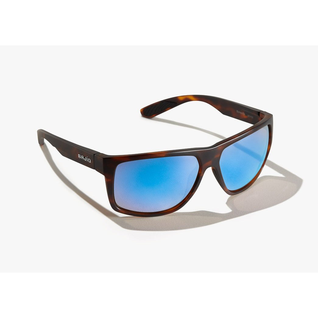 Bajio "Boneville" Polarized Sunglasses-SUNGLASSES-Dark Tort Matte-Blue Glass-M-Kevin's Fine Outdoor Gear & Apparel