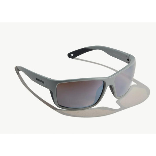 Bajio "Bales Beach" Polarized Sunglasses-SUNGLASSES-Basalt Matte-Cuda Silver Glass-L-Kevin's Fine Outdoor Gear & Apparel