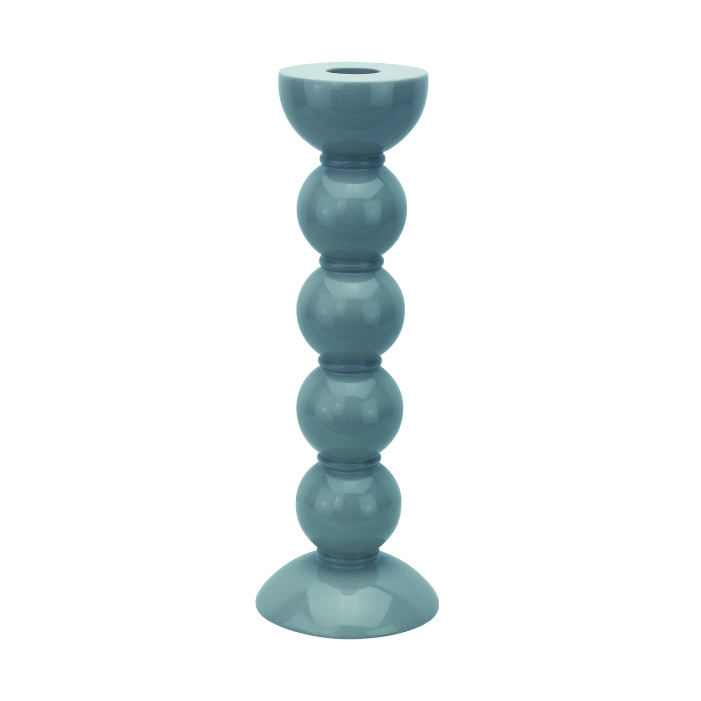 Addison Ross Bobbin Candlestick-Home/Giftware-Chambray Blue-24CM-Kevin's Fine Outdoor Gear & Apparel