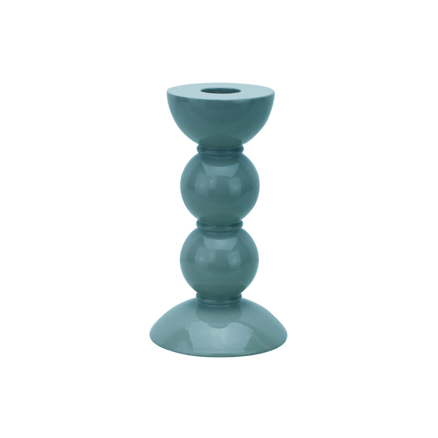 Addison Ross Bobbin Candlestick-Home/Giftware-Chambray Blue-14CM-Kevin's Fine Outdoor Gear & Apparel