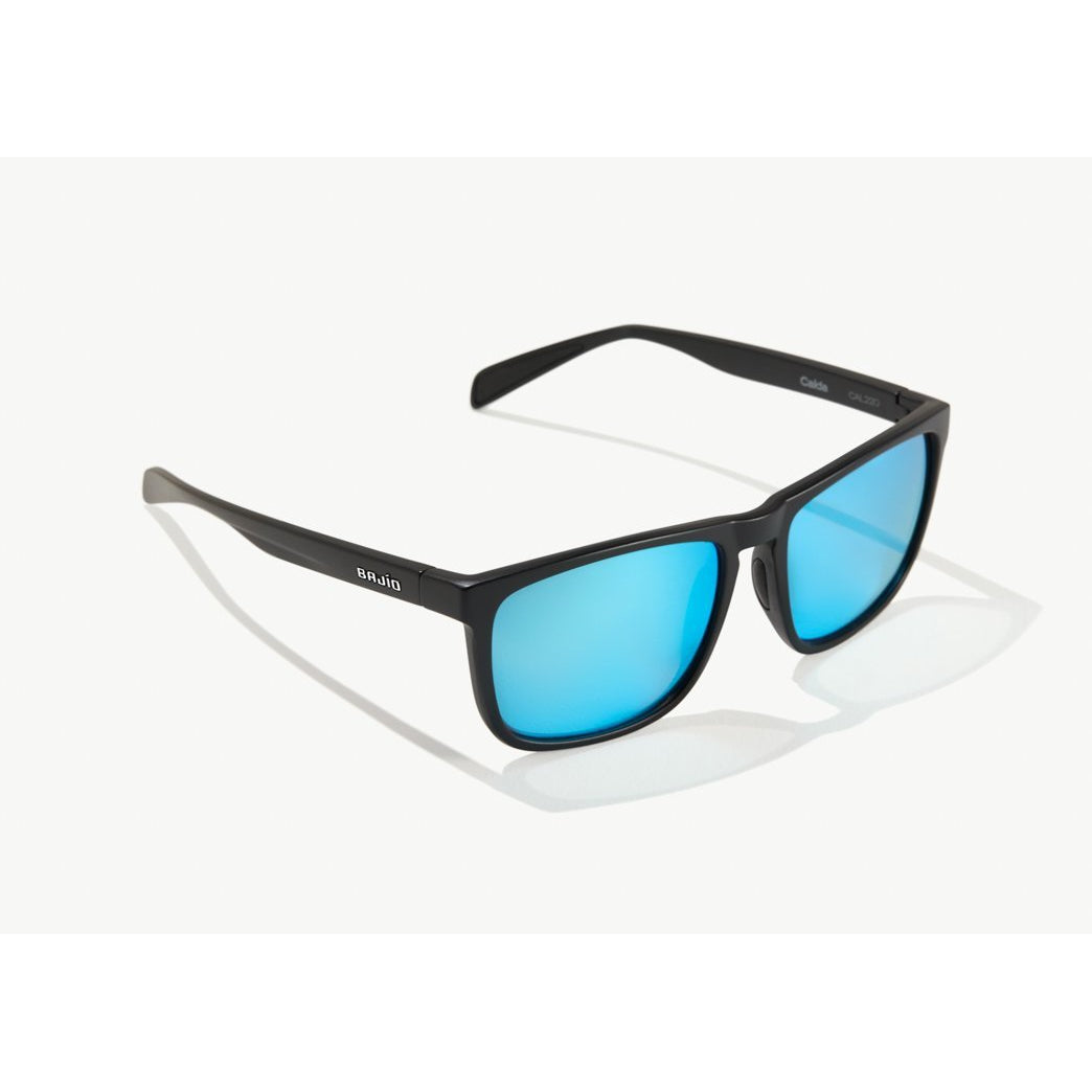 Bajio "Calda" Polarized Sunglasses-SUNGLASSES-Black Matte-Blue Glass-M-Kevin's Fine Outdoor Gear & Apparel