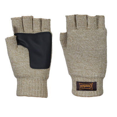 Gamehide Fingerless Knit Glove-Men's Accessories-Oatmeal-Kevin's Fine Outdoor Gear & Apparel