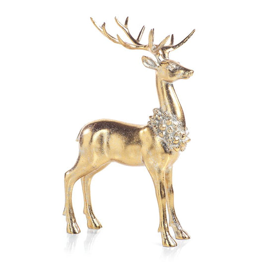 Deer with Ornamental Wreath